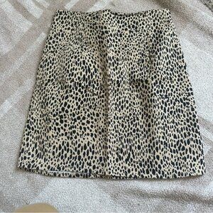 Brandy Melville Cheetah Mini Skirt